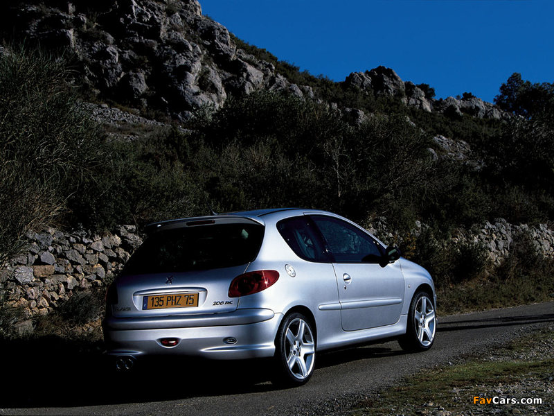Images of Peugeot 206 RC 2003–06 (800 x 600)