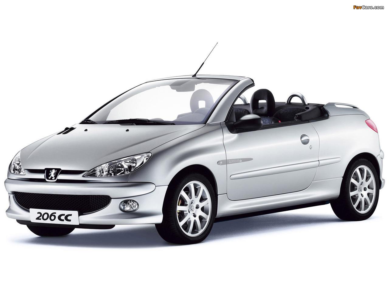 Images of Peugeot 206 CC Quicksilver 2004 (1280 x 960)