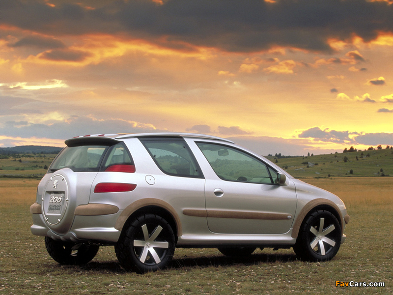 Peugeot 206 Escapade Concept 1998 pictures (800 x 600)