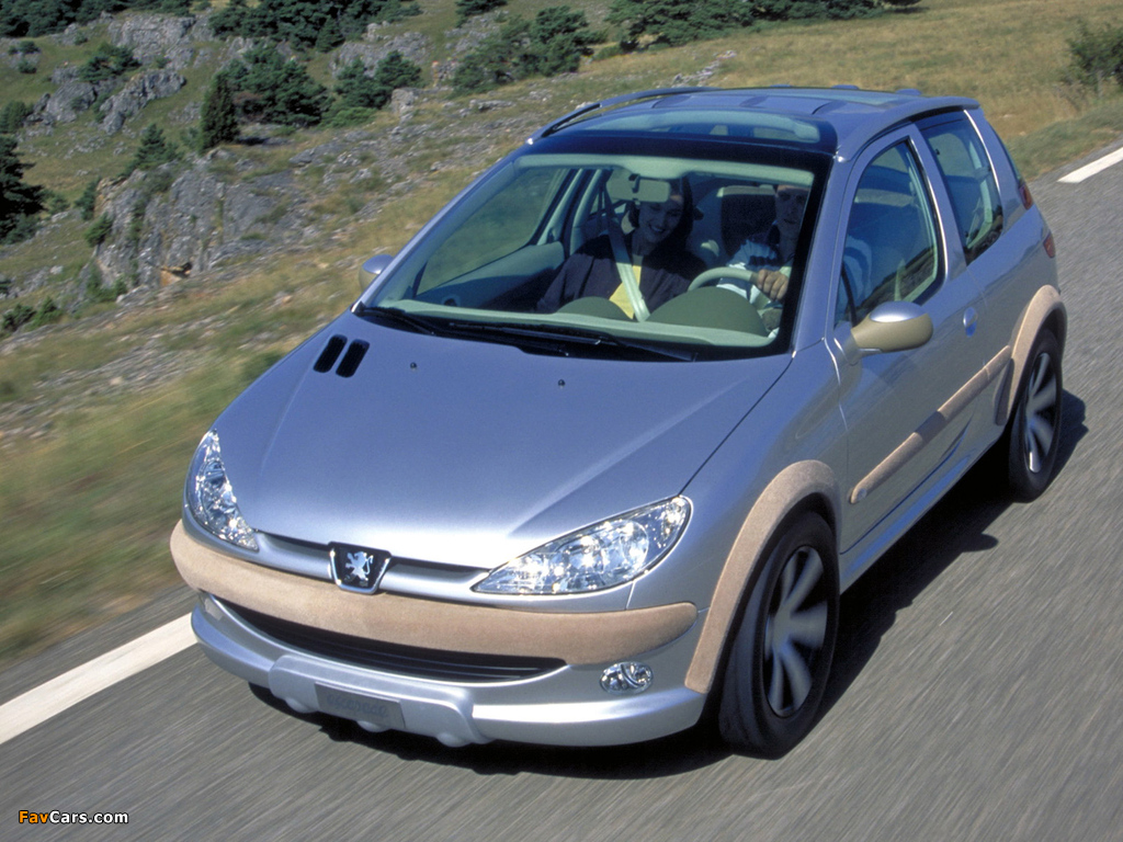 Peugeot 206 Escapade Concept 1998 wallpapers (1024 x 768)