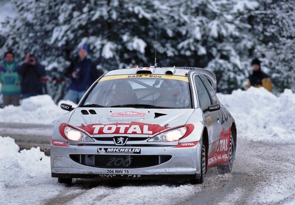 Peugeot 206 WRC 1999–2003 images