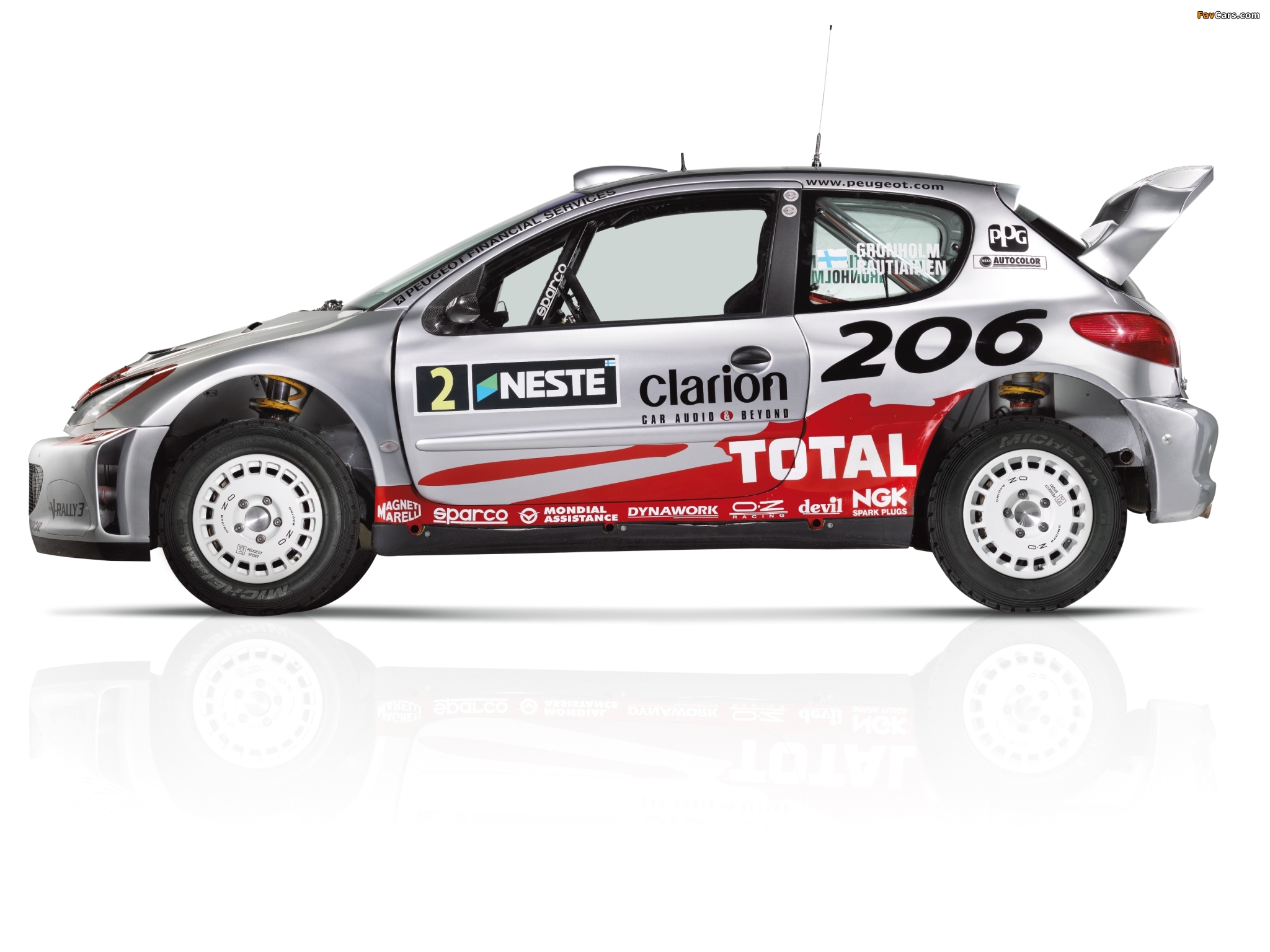 Peugeot 206 WRC 1999–2003 images (2048 x 1536)