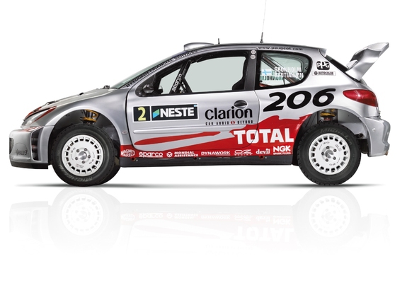 Peugeot 206 WRC 1999–2003 images