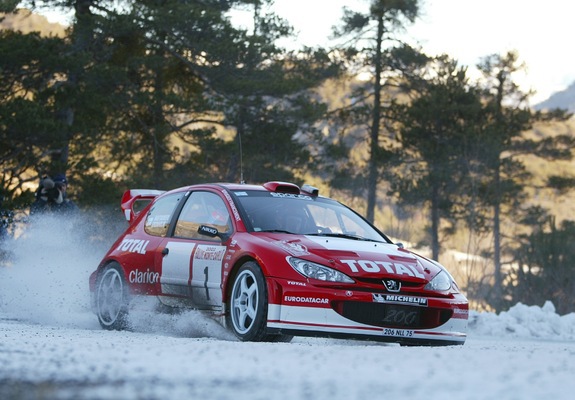 Peugeot 206 WRC 1999–2003 images