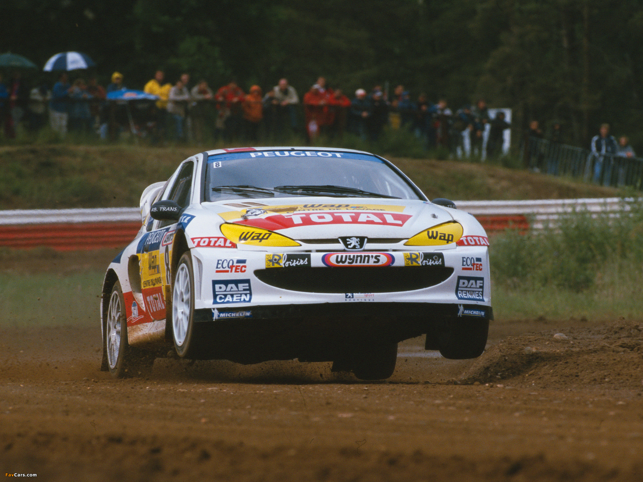 Peugeot 206 Rallycross 1999–2003 photos (2048 x 1536)