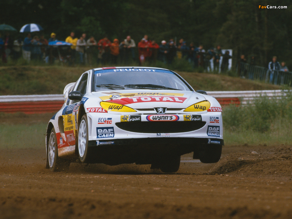 Peugeot 206 Rallycross 1999–2003 photos (1024 x 768)