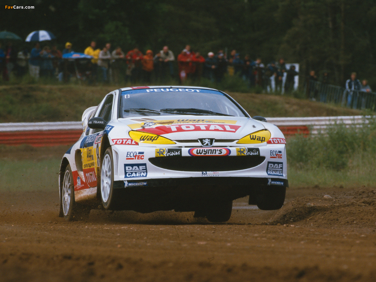 Peugeot 206 Rallycross 1999–2003 photos (1280 x 960)