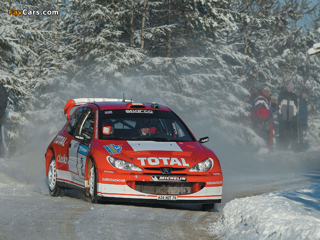 Peugeot 206 WRC 1999–2003 pictures (640 x 480)