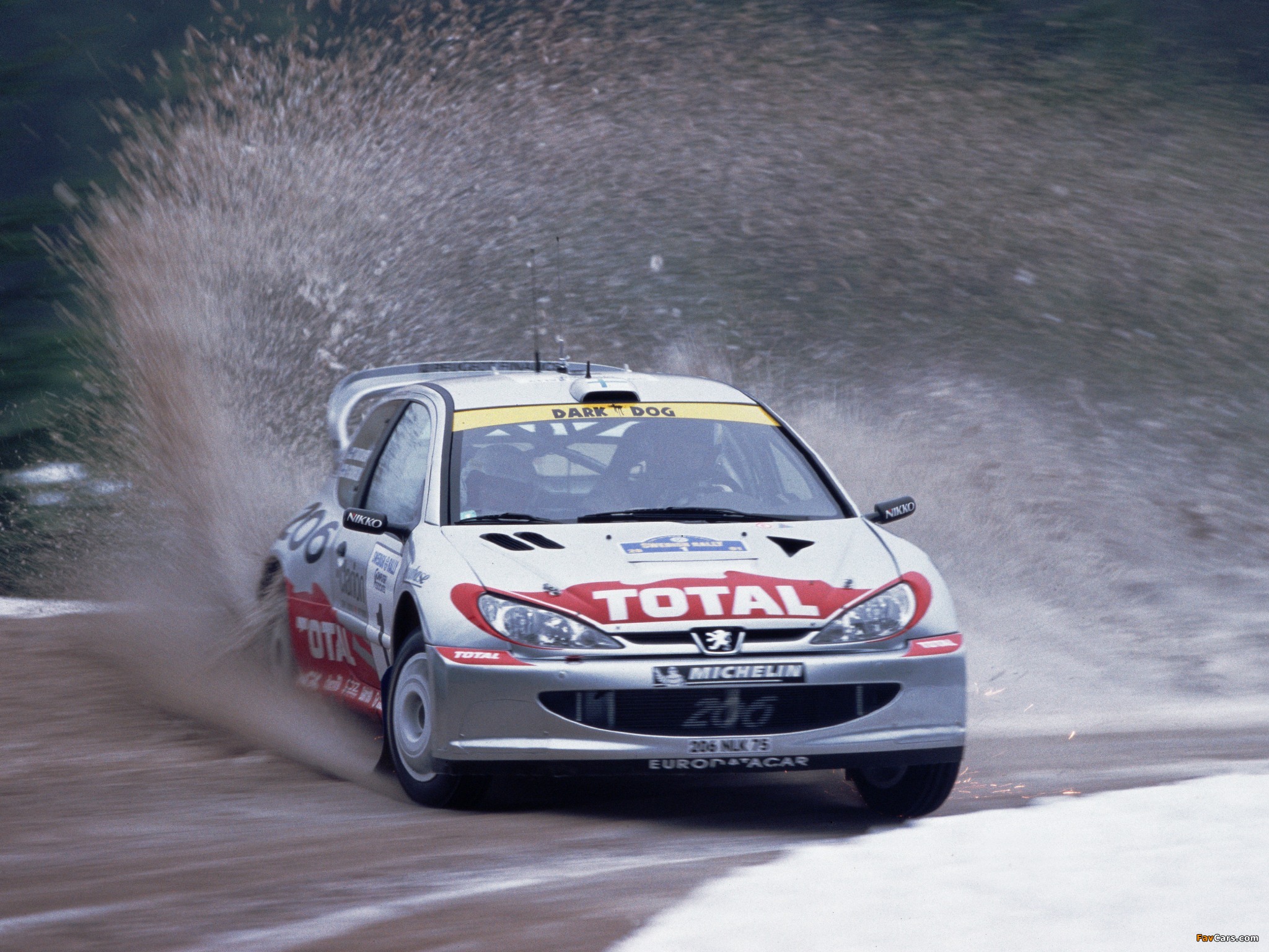 Peugeot 206 WRC 1999–2003 pictures (2048 x 1536)