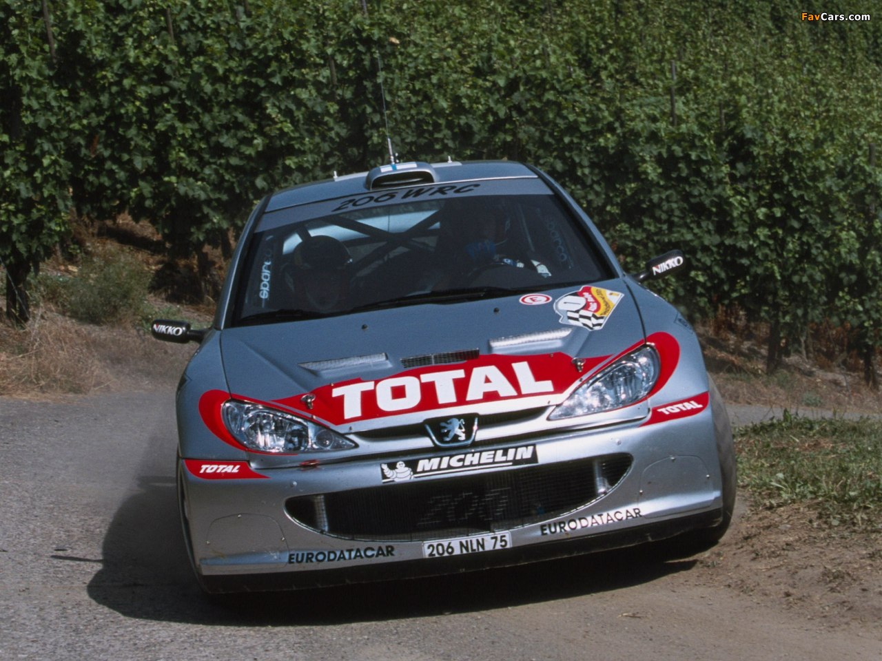Peugeot 206 WRC 1999–2003 wallpapers (1280 x 960)