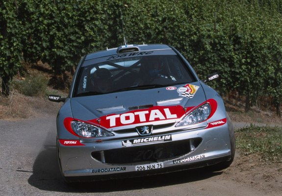 Peugeot 206 Rally Wallpaper