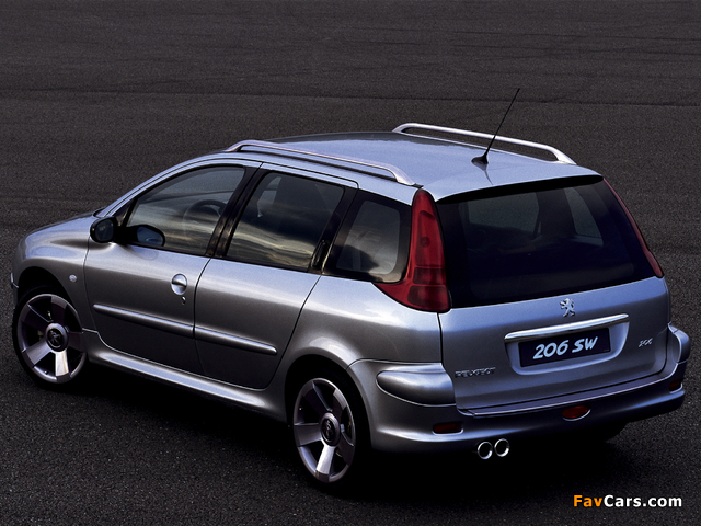 Peugeot 206 SW Concept 2001 images (640 x 480)