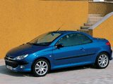 Peugeot 206 CC 2001–03 wallpapers