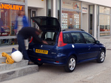 Peugeot 206 SW UK-spec 2002–06 images