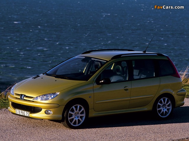 Peugeot 206 SW 2002–06 images (640 x 480)