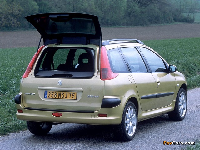 Peugeot 206 SW 2002–06 photos (640 x 480)
