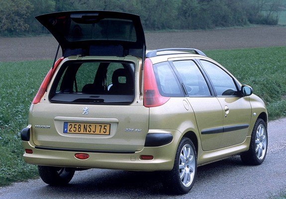 Peugeot 206 SW 2002–06 photos