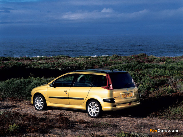 Peugeot 206 SW 2002–06 photos (640 x 480)