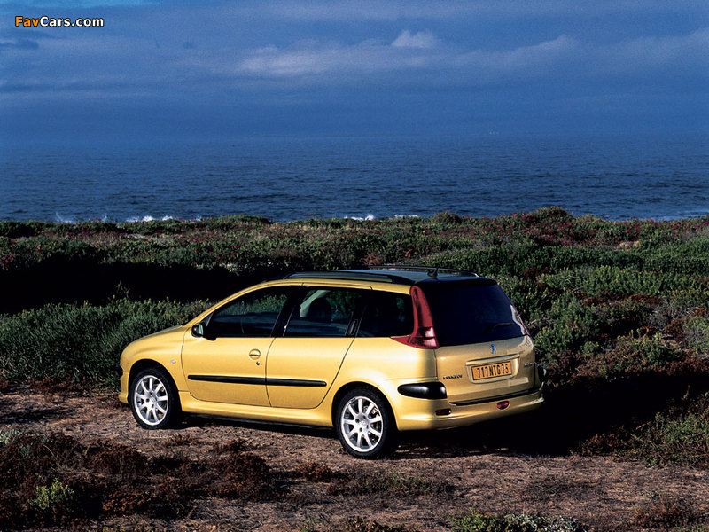 Peugeot 206 SW 2002–06 photos (800 x 600)