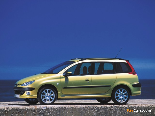 Peugeot 206 SW 2002–06 pictures (640 x 480)