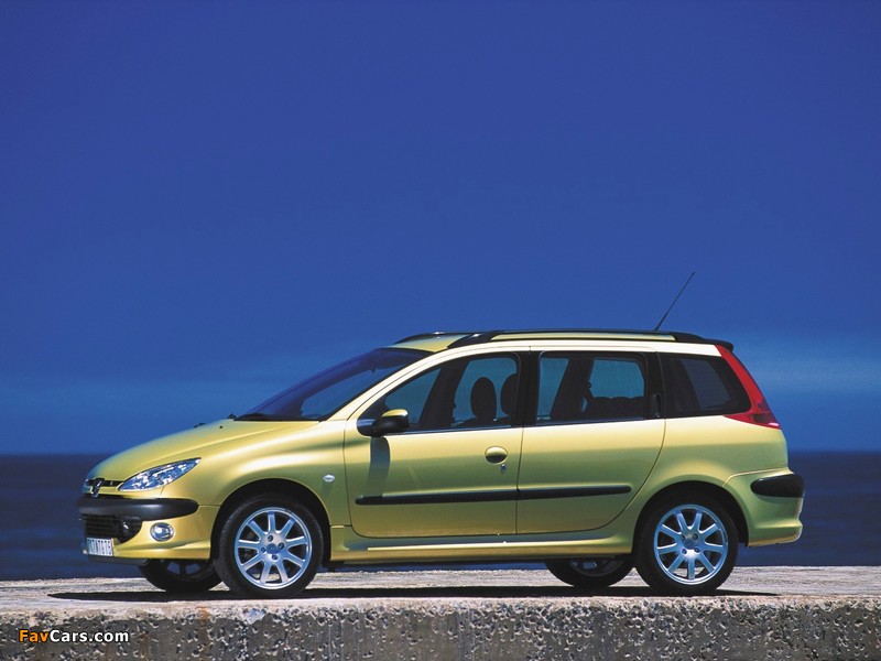 Peugeot 206 SW 2002–06 pictures (800 x 600)