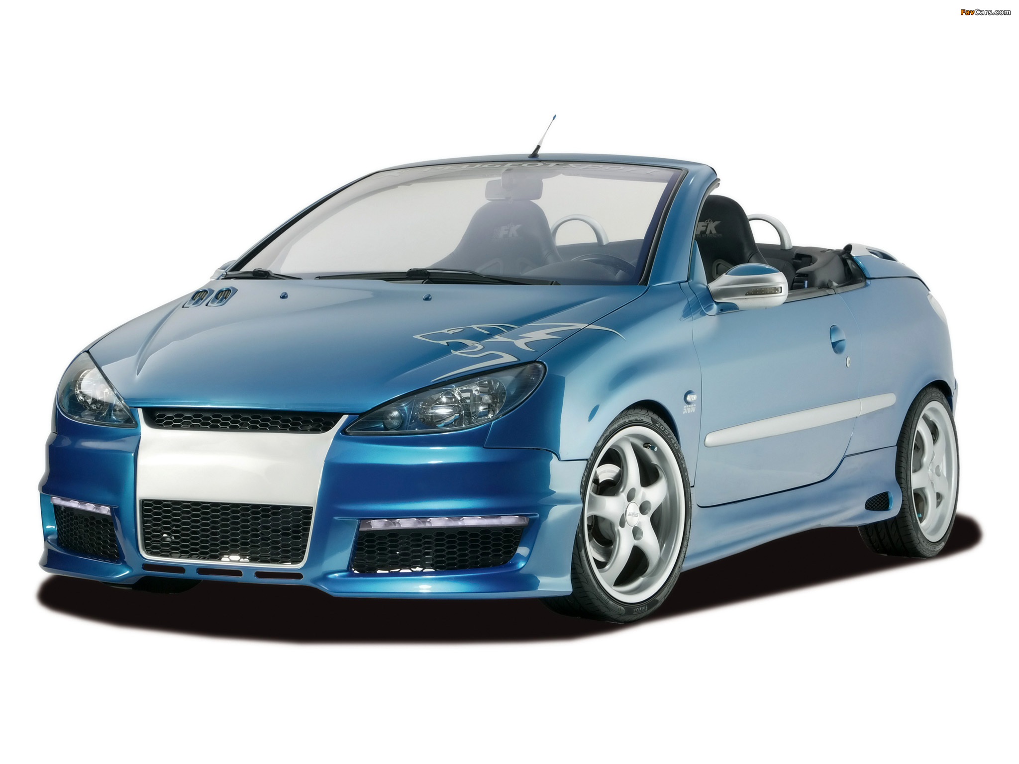 RDX Racedesign Peugeot 206 CC 2003–06 images (2048 x 1536)