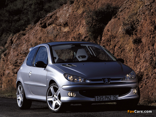 Peugeot 206 RC 2003–06 images (640 x 480)