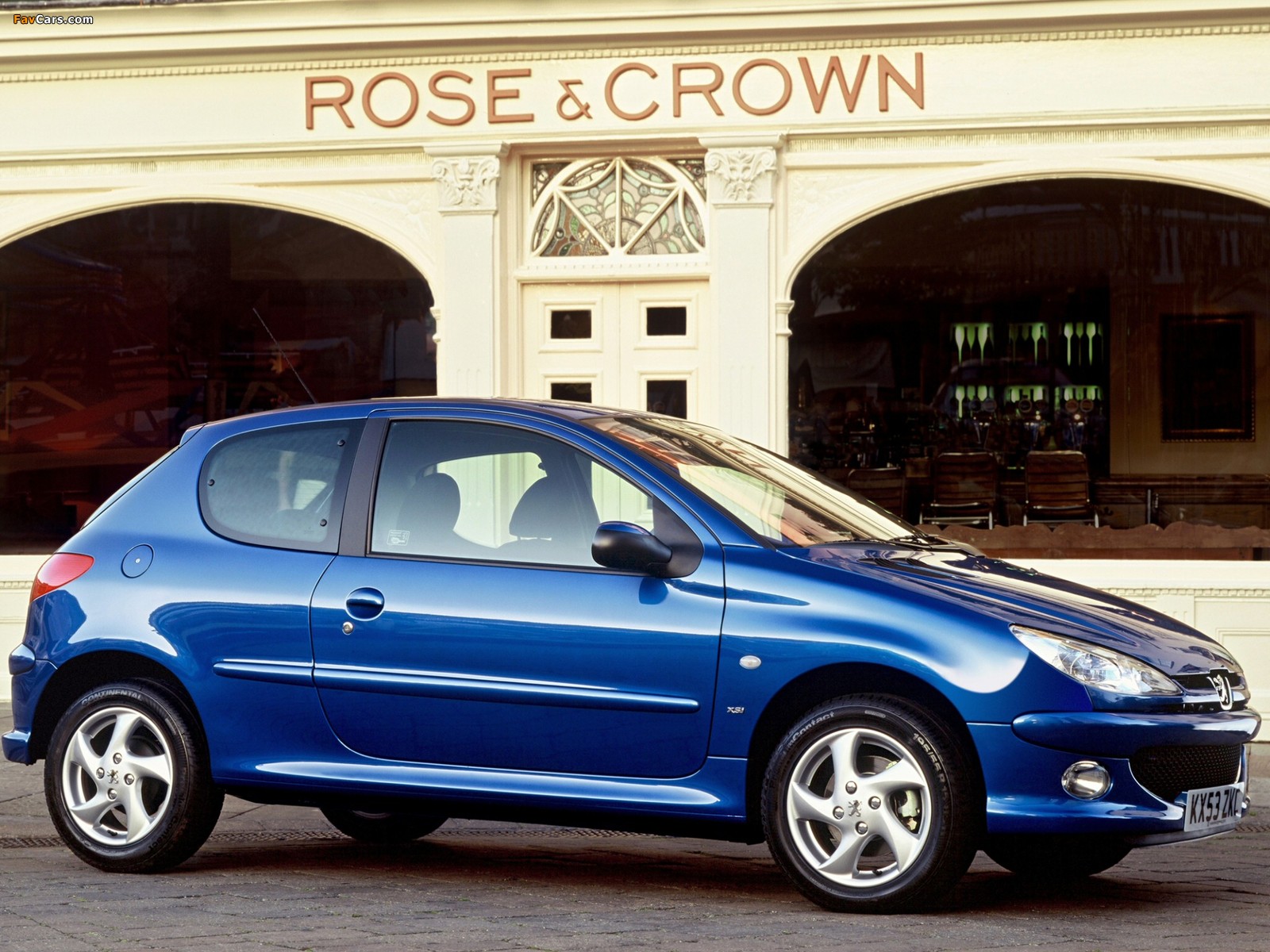 Peugeot 206 3-door UK-spec 2003–05 photos (1600 x 1200)