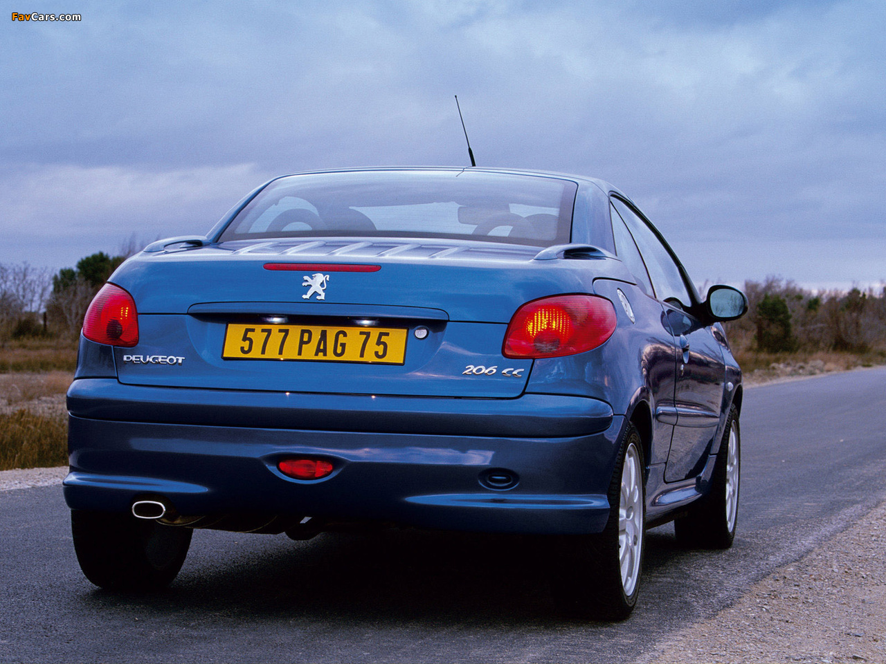 Peugeot 206 CC 2003–06 pictures (1280 x 960)