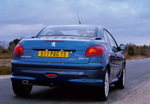 Peugeot 206 CC 2003–06 pictures