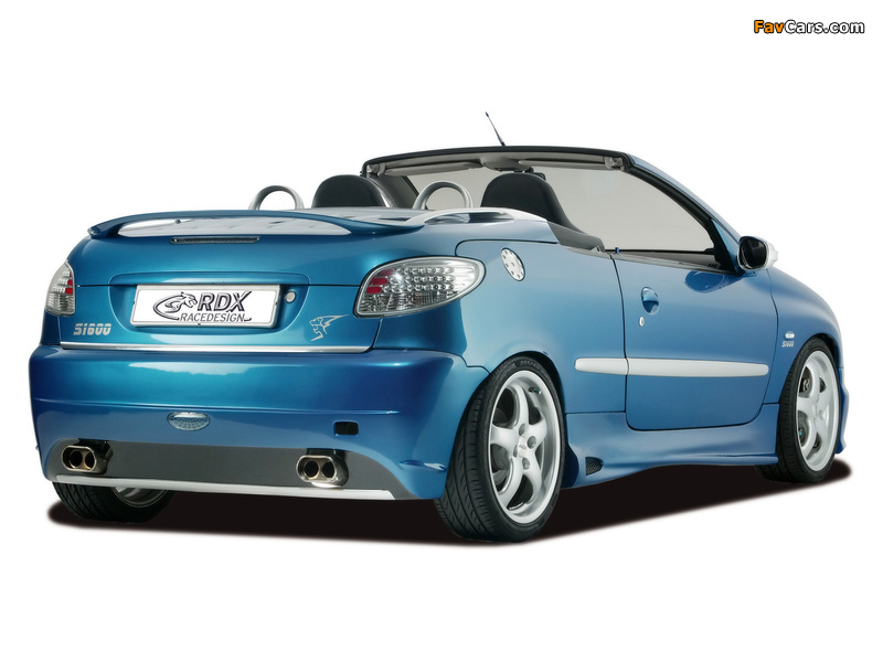 RDX Racedesign Peugeot 206 CC 2003–06 pictures (800 x 600)