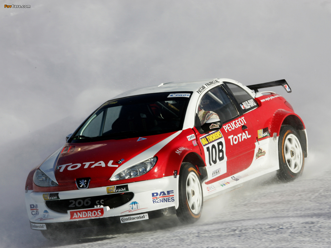 Peugeot 206 CC Trophée Andros 2004–05 wallpapers (1280 x 960)