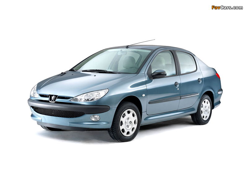 Peugeot 206 Sedan 2006 images (800 x 600)