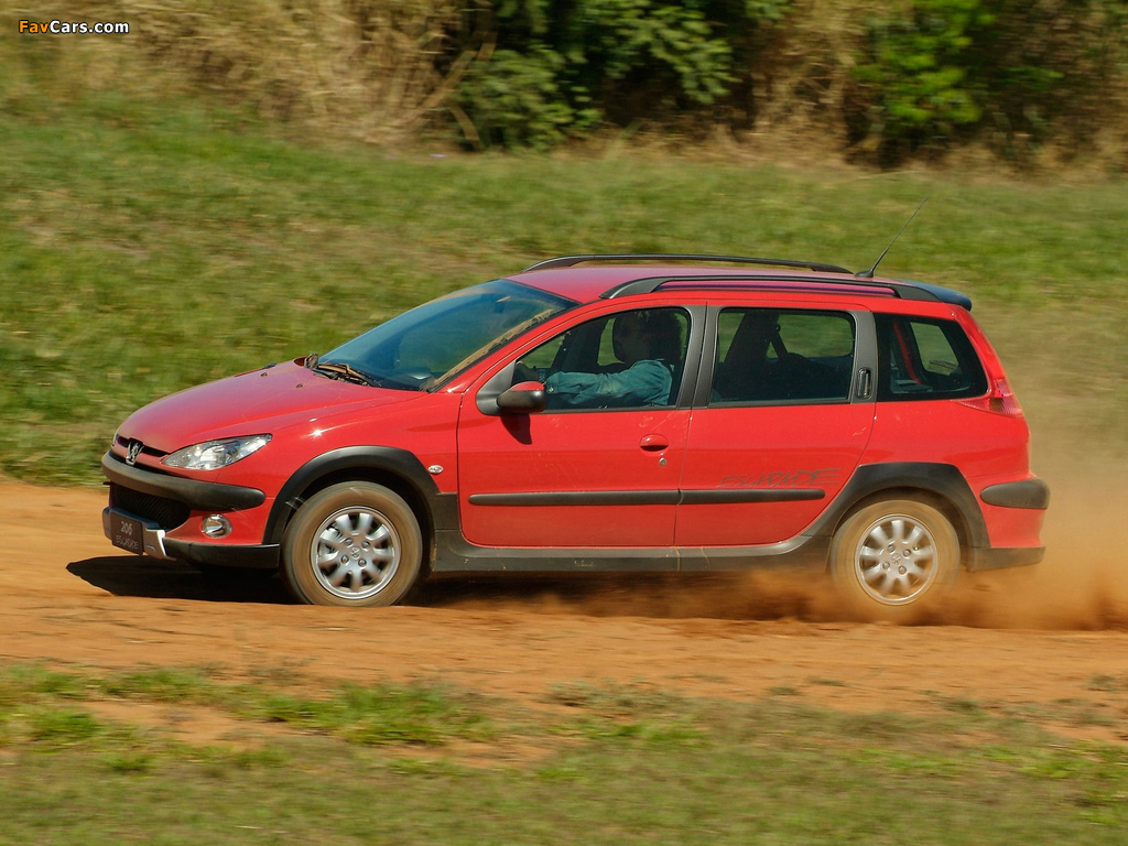 Peugeot 206 Escapade 2006–08 images (1024 x 768)