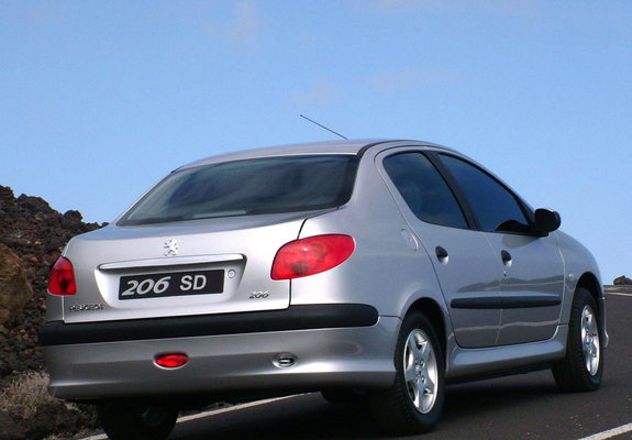 Peugeot 206 Sedan 2006 photos
