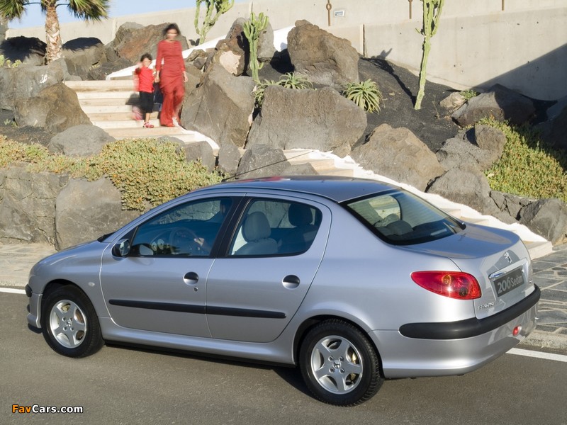 Peugeot 206 Sedan 2006 pictures (800 x 600)