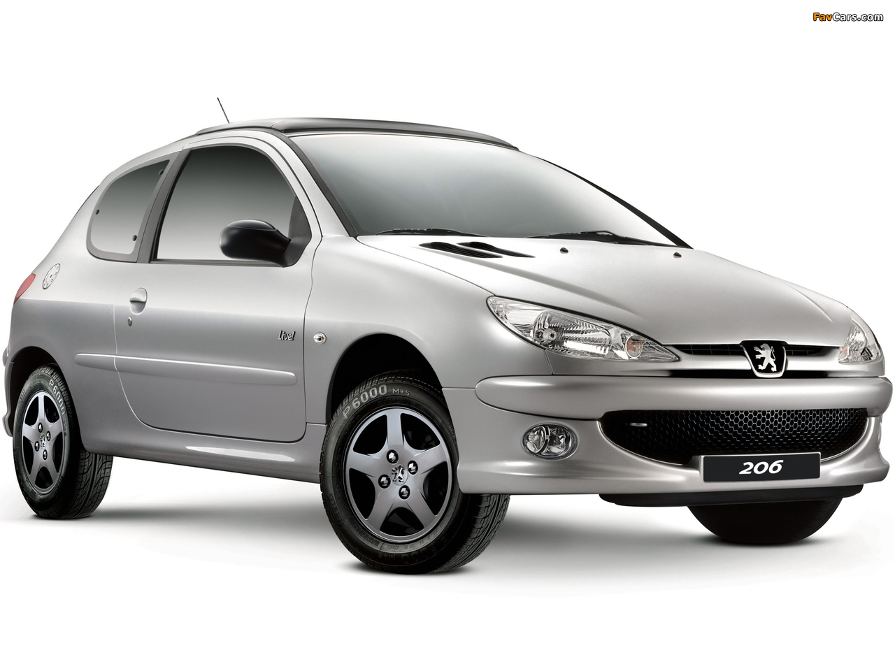 Peugeot 206 Live! 2008–09 wallpapers (1280 x 960)