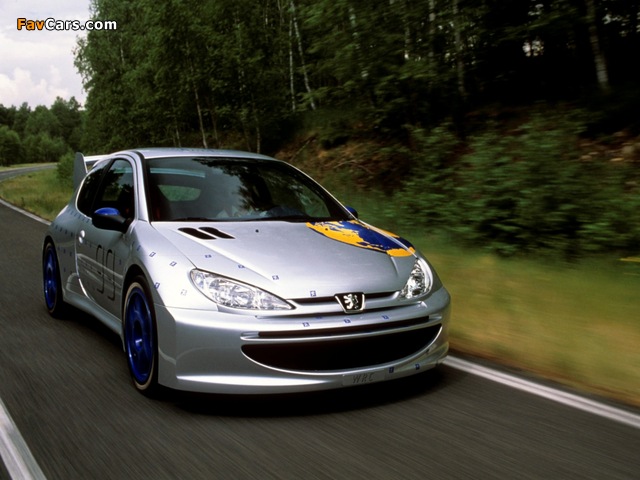 Photos of Peugeot 206 WRC Concept 1998 (640 x 480)