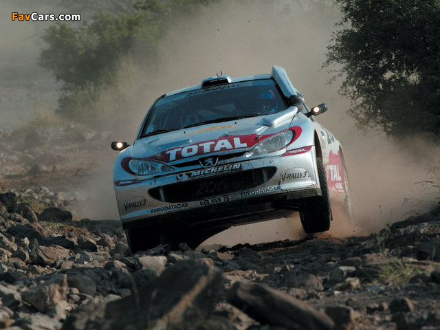 Photos of Peugeot 206 WRC 1999–2003 (640 x 480)