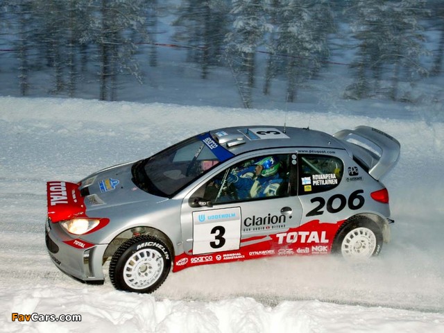 Photos of Peugeot 206 WRC 1999–2003 (640 x 480)