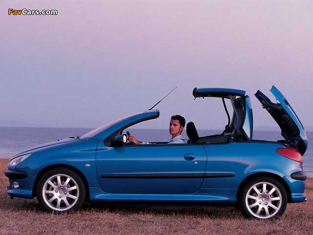 Photos of Peugeot 206 CC 2001–03 (640 x 480)