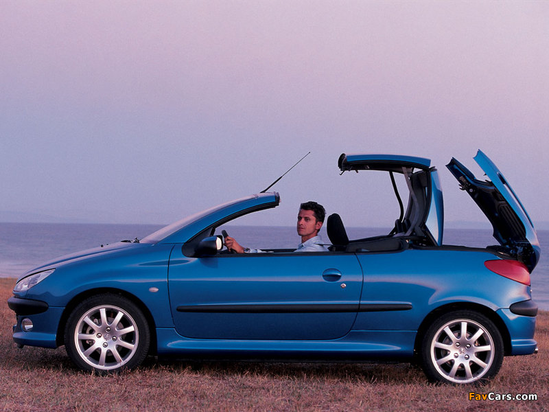 Photos of Peugeot 206 CC 2001–03 (800 x 600)