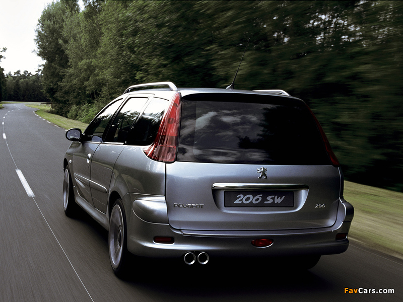 Photos of Peugeot 206 SW Concept 2001 (800 x 600)