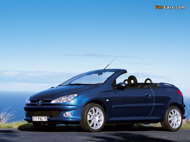 Photos of Peugeot 206 CC 2003–06 (640 x 480)