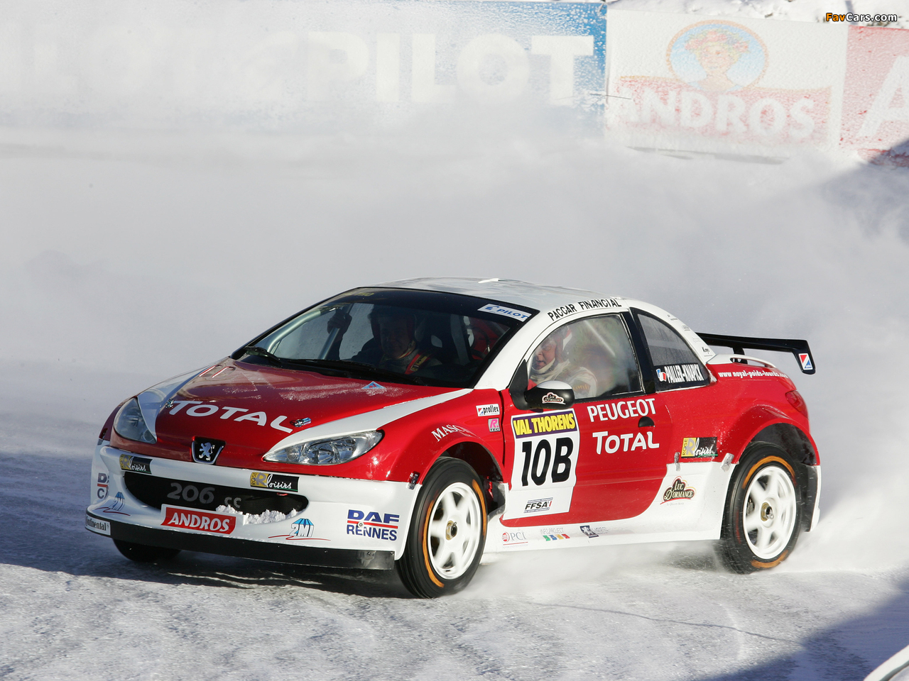 Photos of Peugeot 206 CC Trophée Andros 2004–05 (1280 x 960)