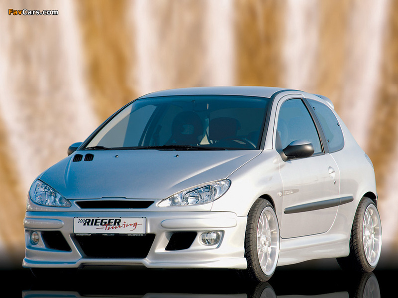 Pictures of Rieger Peugeot 206 3-door 1998–2005 (800 x 600)