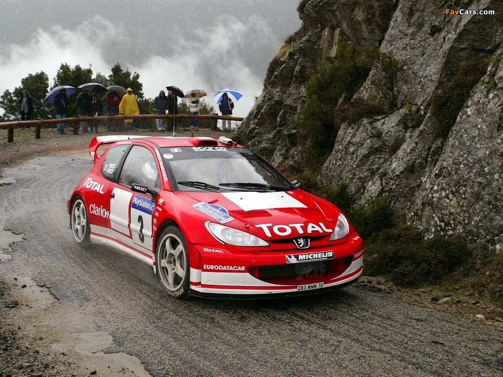 Pictures of Peugeot 206 WRC 1999–2003 (1024 x 768)