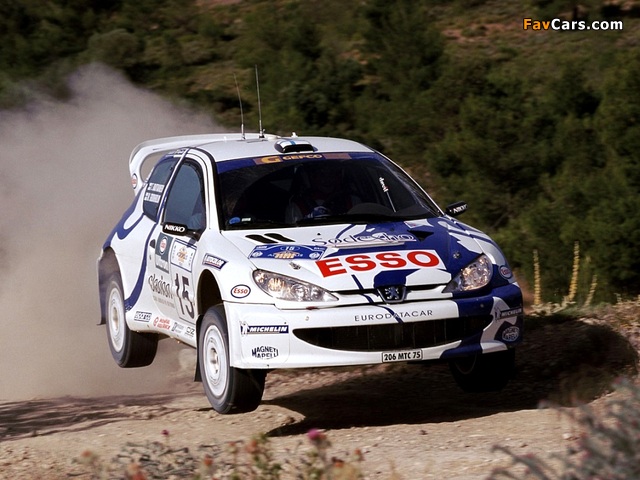 Pictures of Peugeot 206 WRC 1999–2003 (640 x 480)