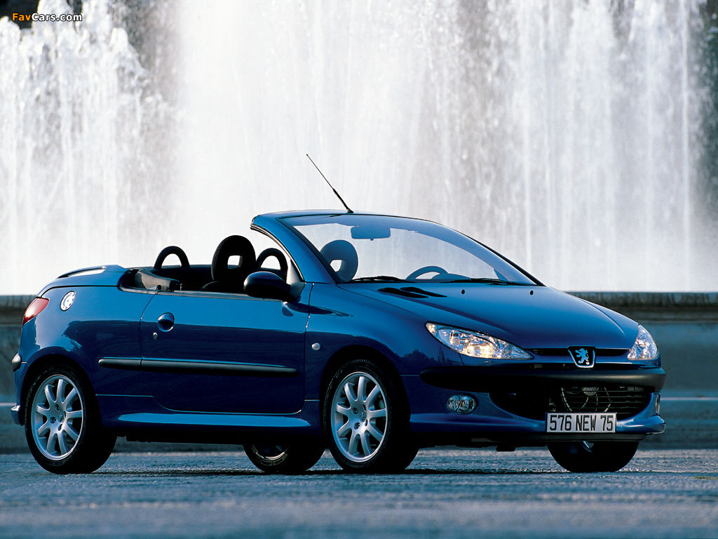 Pictures of Peugeot 206 CC 2001–03 (1024 x 768)