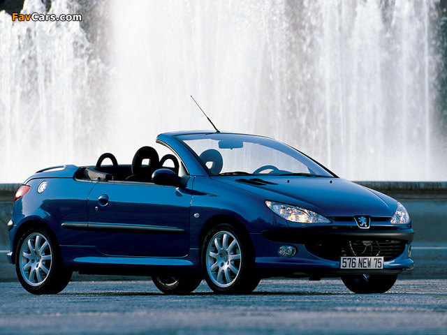 Pictures of Peugeot 206 CC 2001–03 (640 x 480)